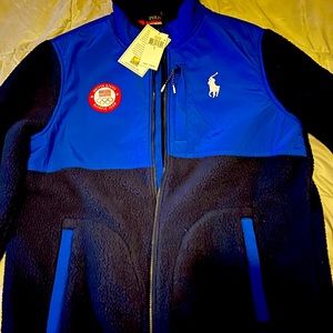 Polo jacket new never worn .